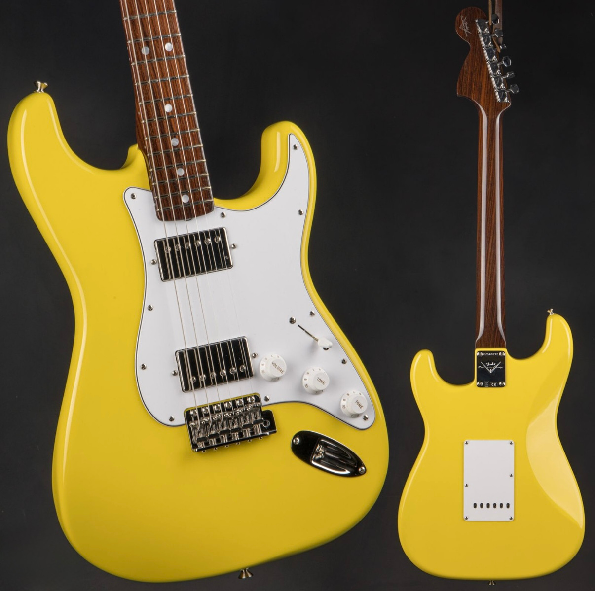 Fender Custom Shop '69 Stratocaster NOS - Graffiti Yellow with Humbuckers