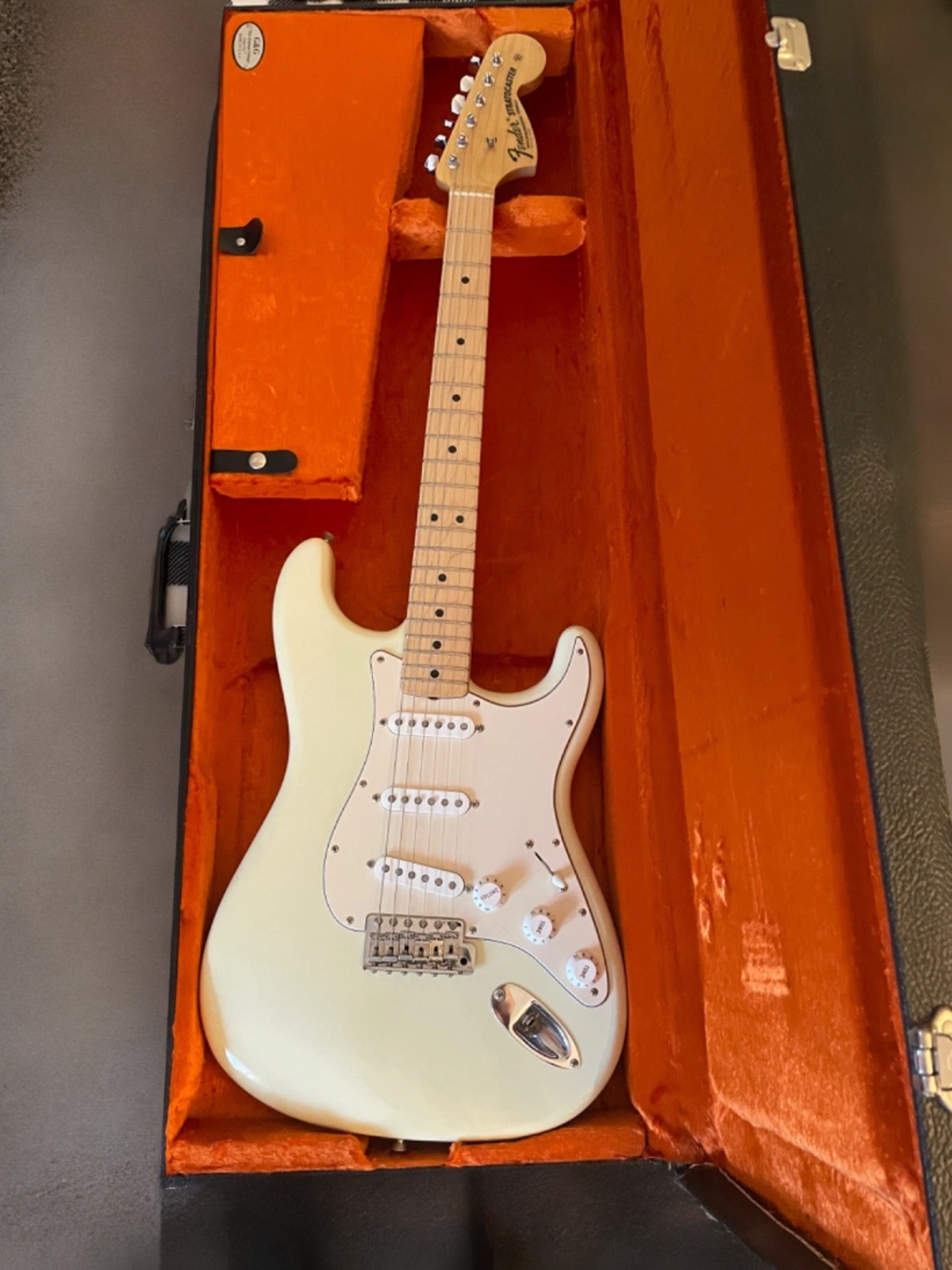 2005 Fender Custom Shop 1969 Stratocaster NOS Olympic White MINT Collector Grade